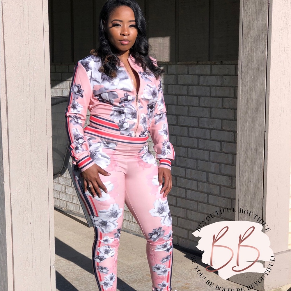 Floral Two Piece Set